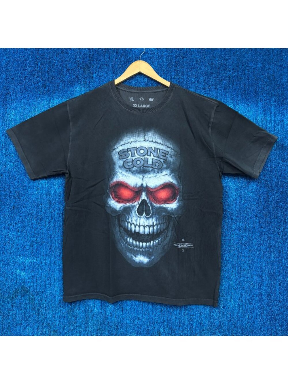 WWE x XO The Weeknd Stone Cold Steve Austin Skull Tee 2XL